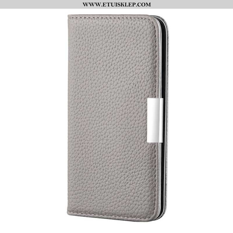Etui Na Telefon do Xiaomi Redmi Note 10 Pro Etui Folio Liczi Ze Sztucznej Skóry Ultra Szykowny
